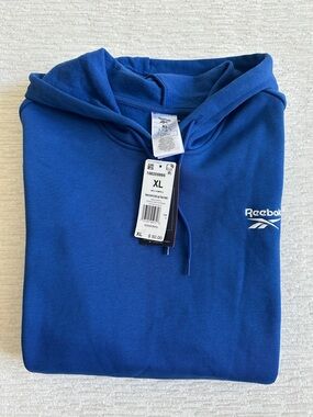 Reebok Men's Boundless Blue Hoodie/ Sweatshirt NWT
